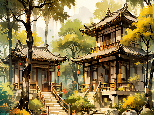 山间小屋