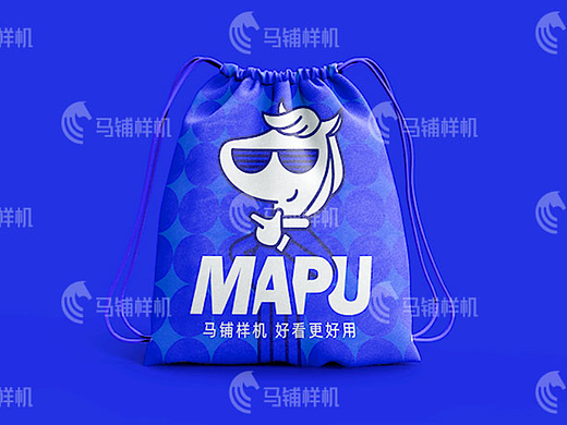 背包 拉绳 智能贴图样机模板vi设计效果psd素材