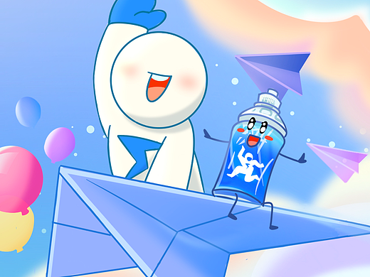 农夫山泉尖叫微博日推50图/IP设计