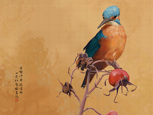 我发誓，这是最后一只鸟儿🐦（个人主页-ZNjA0ODEzMDA=） - 商业插画 - 站酷设计师陆川_c原创素材 - 站酷ZCOOL