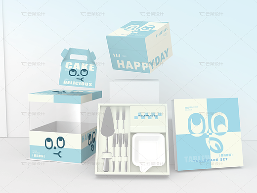 生日蛋糕系列包装原创设计