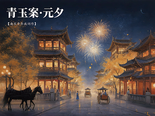 《青玉案·元夕》|宋.辛弃疾