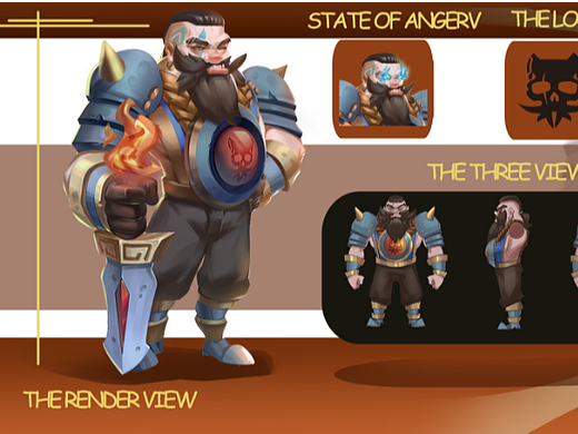 《唐豬八》角色設(shè)計（個人主頁-ZNjA1ODczODQ=） - 游戲原畫 - 站酷設(shè)計師佛山趙國強(qiáng)原創(chuàng)素材 - 站酷ZCOOL