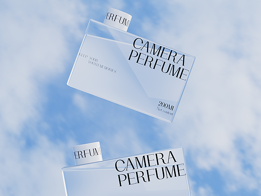 相机香水丨一款高级感的香水包装设计