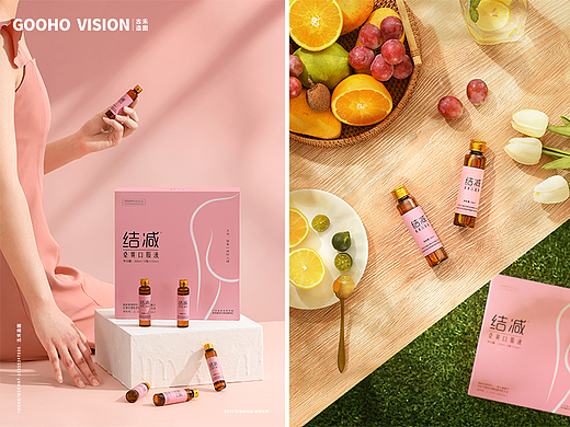 女性口服液拍摄 | 古禾造图 GOOHO VISION