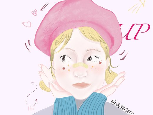 少女系列頭像（個(gè)人主頁-ZNjM4MDc1NjA=） - 商業(yè)插畫 - 站酷設(shè)計(jì)師流淚的天使不憂傷原創(chuàng)素材 - 站酷ZCOOL