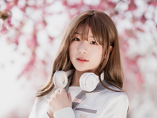 冬樱花写真
