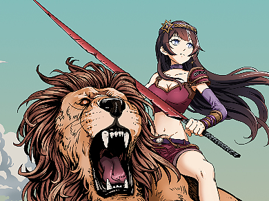 星曜娘IP延展插画