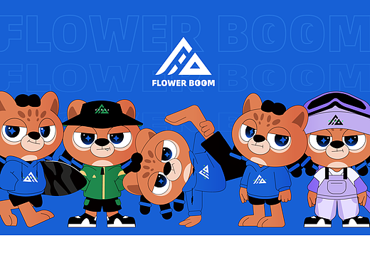 FLOWER BOOM | 街舞教室视觉升级