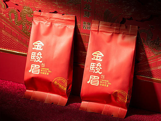 金骏眉茶叶礼盒商业摄影