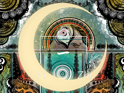 插画| 月有圆缺