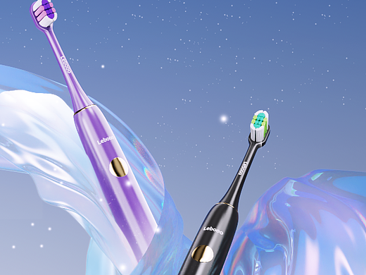 电动牙刷建模渲染