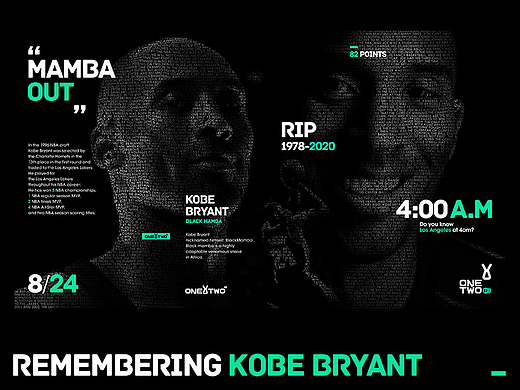 科比Mamba||叁金品设_版式
