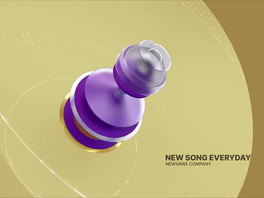 AE模板 | 3D设计音乐标志LOGO片头