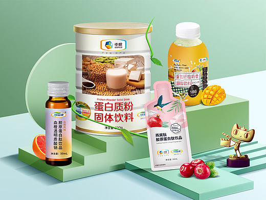 中粮《乐活季》首页设计