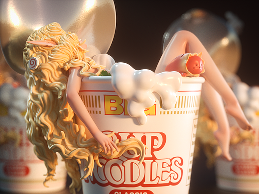 SLEEPING BEAUTY系列|泡面魔女Food Fairies