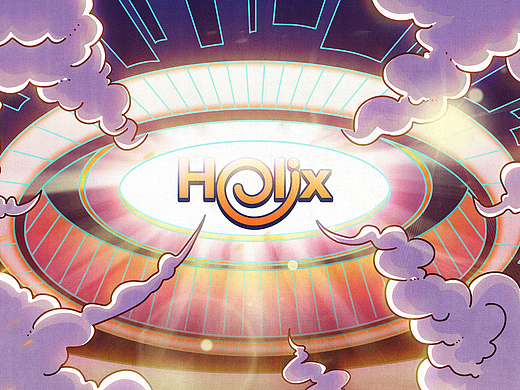 Helix官网长图插画一览
