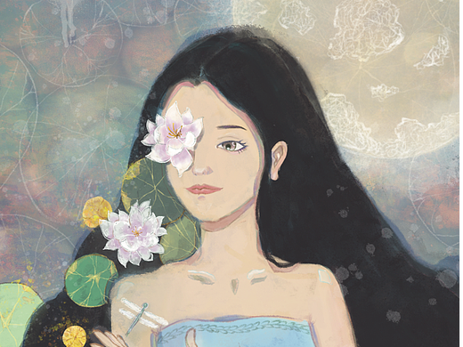 荷塘月色 Moonlight over the Lotus Pond