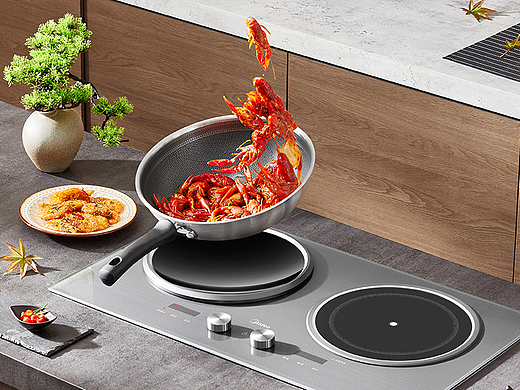 美的电磁灶摄影+设计【家电系列】