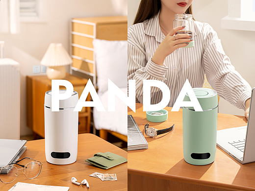 便携式电热水杯摄影｜浦美泰 X 熊猫视觉