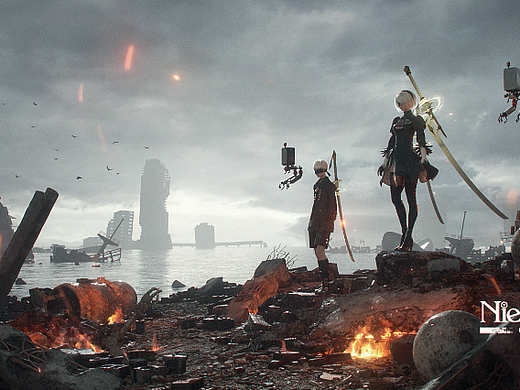 NieR:Automata 风格图