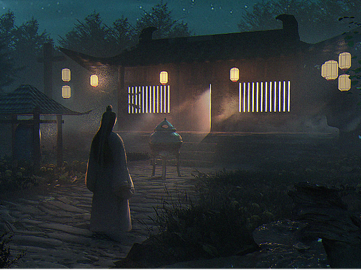 blender三位辅助场景 个人练习