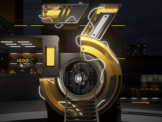 iQOO 3周年（个人主页-ZNjcxMjcxOTI=） - 展陈设计 - 站酷设计师JACKCJ原创素材 - 站酷ZCOOL