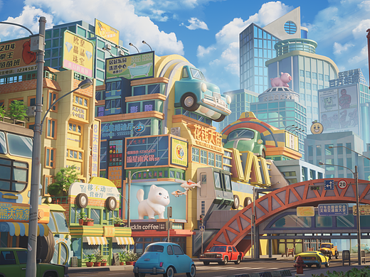 【全流程场景】城市一隅