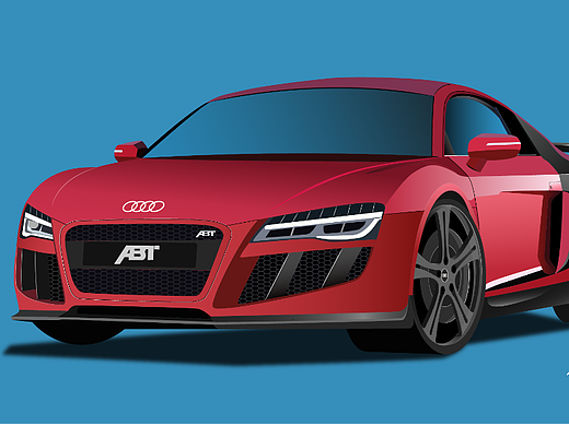 超跑系列AI插画