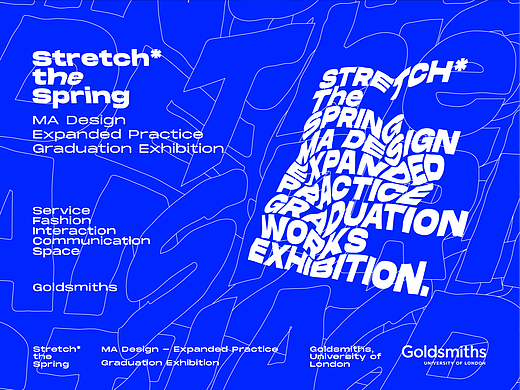 Goldsmiths MA Design 毕设展视觉设计
