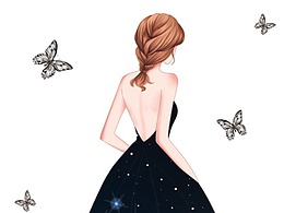 玻璃贴膜系列之-人物可爱卡通系列