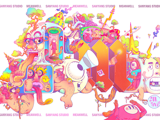 SannYang Studio 墙绘插画