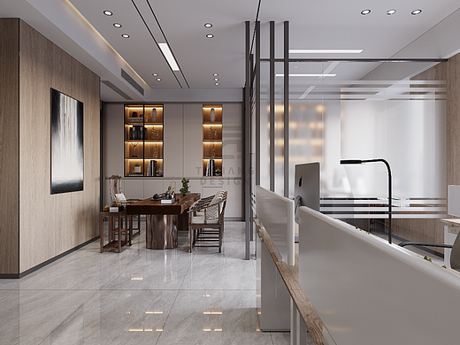 办公室设计｜雅致的精英商务空间