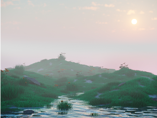『清晨』▶▶▶『黄昏』