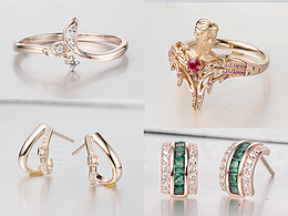 珠寶攝影|白底原圖合集