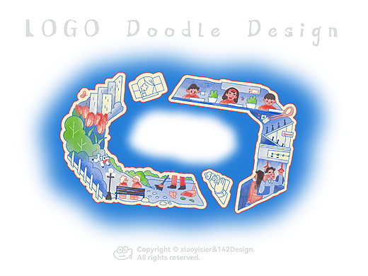 涂鸦LOGO设计