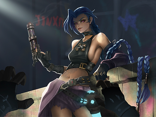 金克斯长大啦~~（个人主页-ZNjc2NzYyNzY=） - 游戏原画 - 站酷设计师有梦想的牛牛原创素材 - 站酷ZCOOL