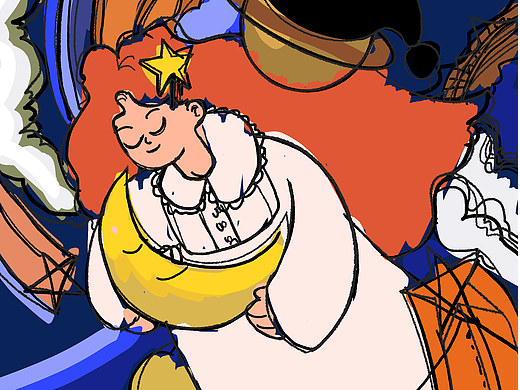 星眠女孩（个人主页-ZNjIwMDA5MjA=） - 商业插画 - 站酷设计师Saloooome原创素材 - 站酷ZCOOL