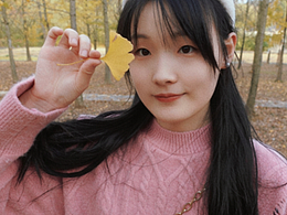 【20221120】粉衣银杏少女写真