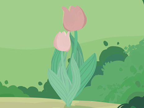 郁金香（个人主页-ZNTk2OTA3Mjg=） - 绘本 - 站酷设计师星拱月原创素材 - 站酷ZCOOL