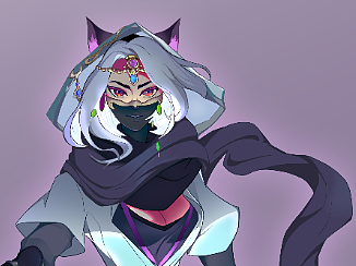 波斯猫人物角色立绘练习（个人主页-ZNjM2MDg3NjQ=） - 创作习作 - 站酷设计师灵赶原创素材 - 站酷ZCOOL