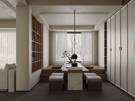 86㎡新中式 极致的东方美学