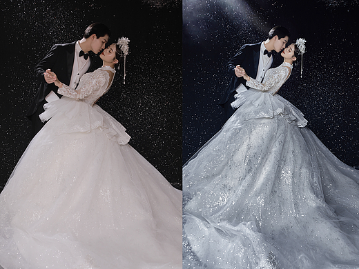 很久没有更新了 婚纱照修图前后对比（个人主页-ZNjQxNzQwMDA=） - 修图/后期 - 站酷设计师W一苏熙枫原创素材 - 站酷ZCOOL