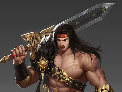 武将（个人主页-ZNjM3ODQzMDg=） - 游戏原画 - 站酷设计师愤怒的小甲鱼原创素材 - 站酷ZCOOL