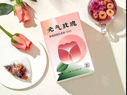 玫瑰花茶拍摄一组