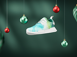 運(yùn)動(dòng)鞋電商圣誕促銷產(chǎn)品動(dòng)畫
