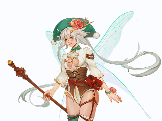 精灵魔女-少女摩西