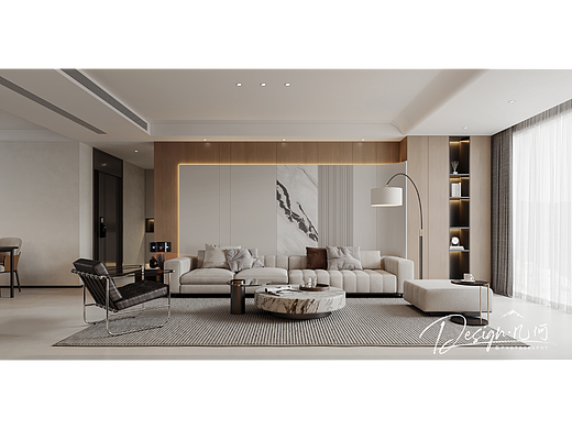 几何空间视觉表现 | 置地双清湾天镜现代复试客餐厅