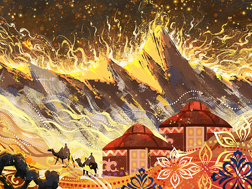 【国风插画】LAN工作室X十曲系列 《胡笳十八拍》 NFT