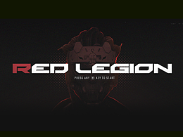 RED LEGION科幻风格游戏GUI设计